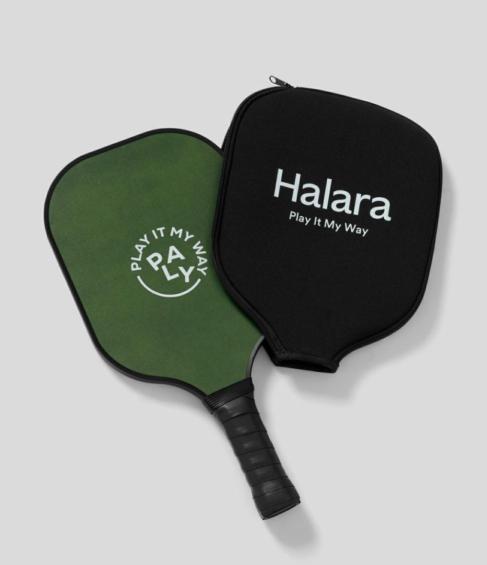 1 Set Slogan Print  Carbon Fiber Pickleball Paddle With Paddle Cover Without Ball  | Womens  Accessories Accessories Accessories