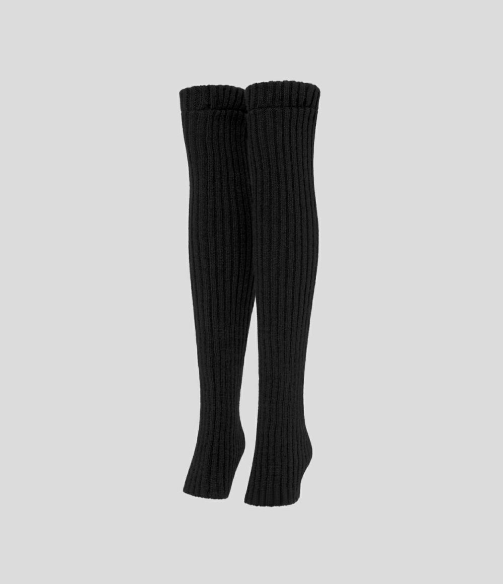 1pair Solid Knit Leg Warmers  | Womens  Accessories Accessories Accessories