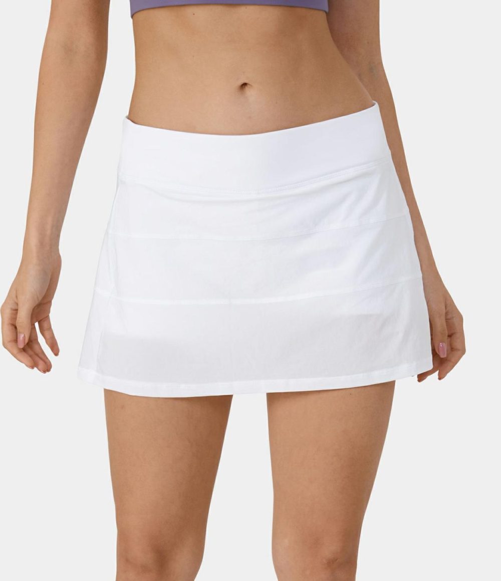 Everyday 2-in-1 Back Pocket Plus Side Pocket Tennis Skirt  | Womens  2-in-1 Skorts 2-in-1 Skorts 2-in-1 Skorts