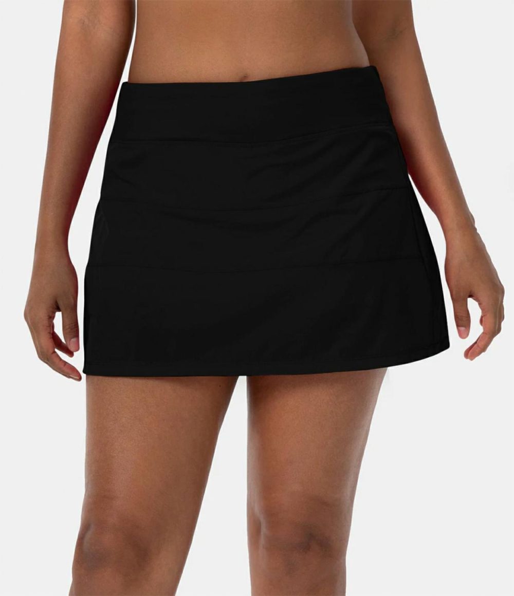 Everyday 2-in-1 Back Pocket Plus Side Pocket Tennis Skirt  | Womens  2-in-1 Skorts 2-in-1 Skorts 2-in-1 Skorts