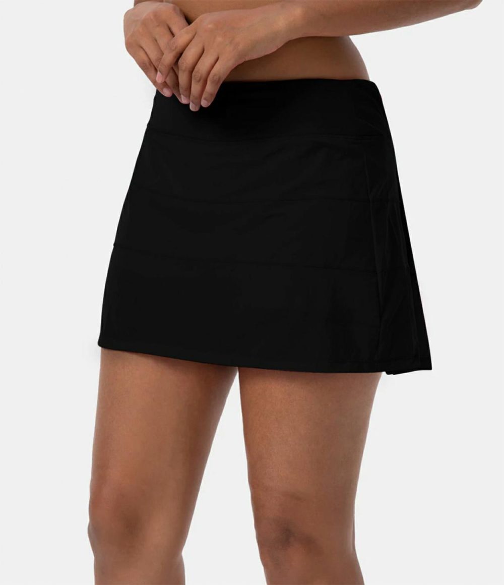 Everyday 2-in-1 Back Pocket Plus Side Pocket Tennis Skirt  | Womens  2-in-1 Skorts 2-in-1 Skorts 2-in-1 Skorts