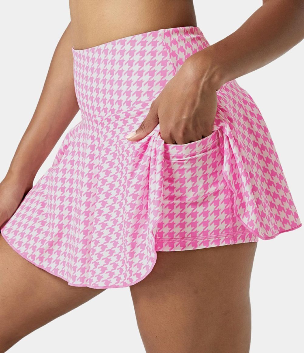 Everyday High Waisted Pocket 2-in-1 Activity Skirt-Marvelous  | Womens  Mini Skirts Clothing Mini Skirts