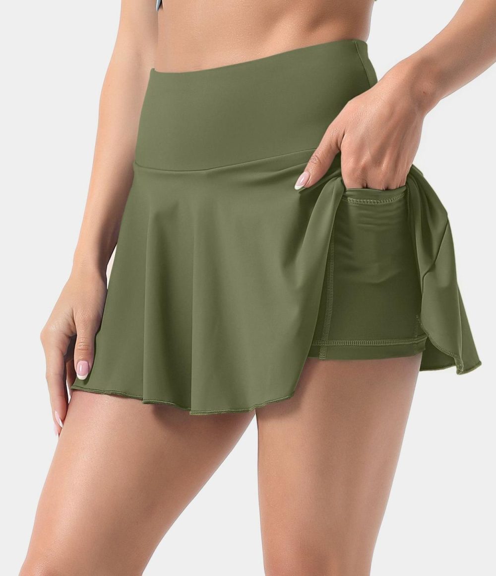 Everyday Softlyzero™ Airy 2-in-1 Cool Touch Golf Skirt-Marvelous-UPF50+  | Womens  Mini Skirts Clothing Mini Skirts