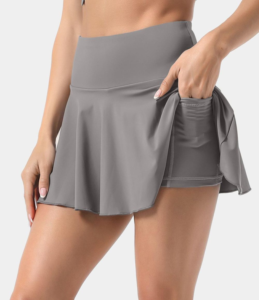 Everyday Softlyzero™ Airy 2-in-1 Cool Touch Golf Skirt-Marvelous-UPF50+  | Womens  Mini Skirts Clothing Mini Skirts