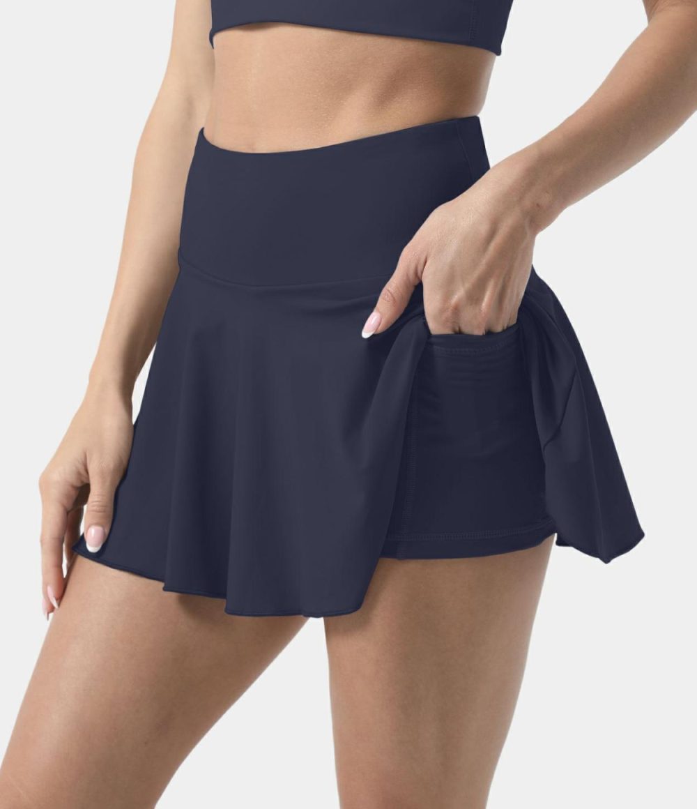 Everyday Softlyzero™ Airy 2-in-1 Cool Touch Golf Skirt-Marvelous-UPF50+  | Womens  Mini Skirts Clothing Mini Skirts