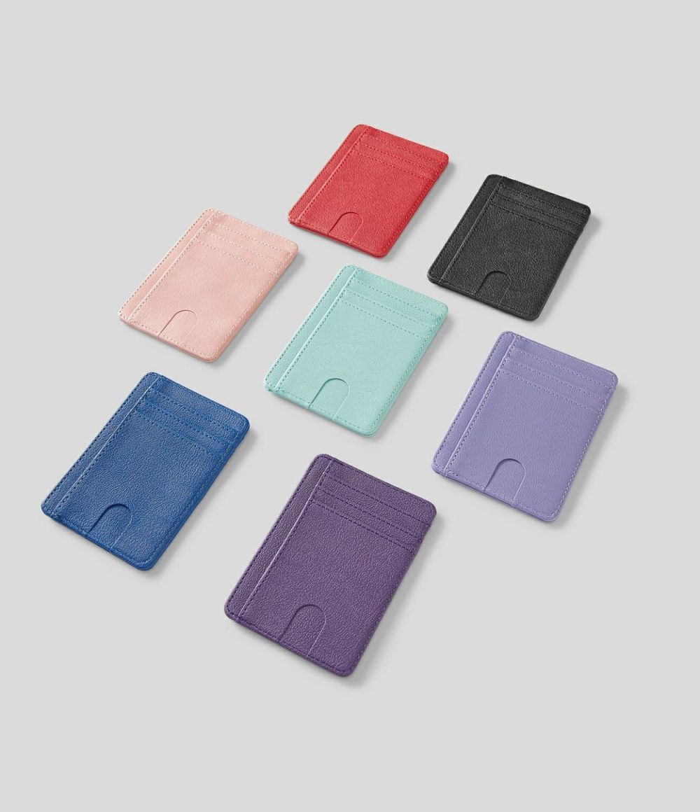 Random Color PU Card Holder  | Womens  Accessories Accessories Accessories