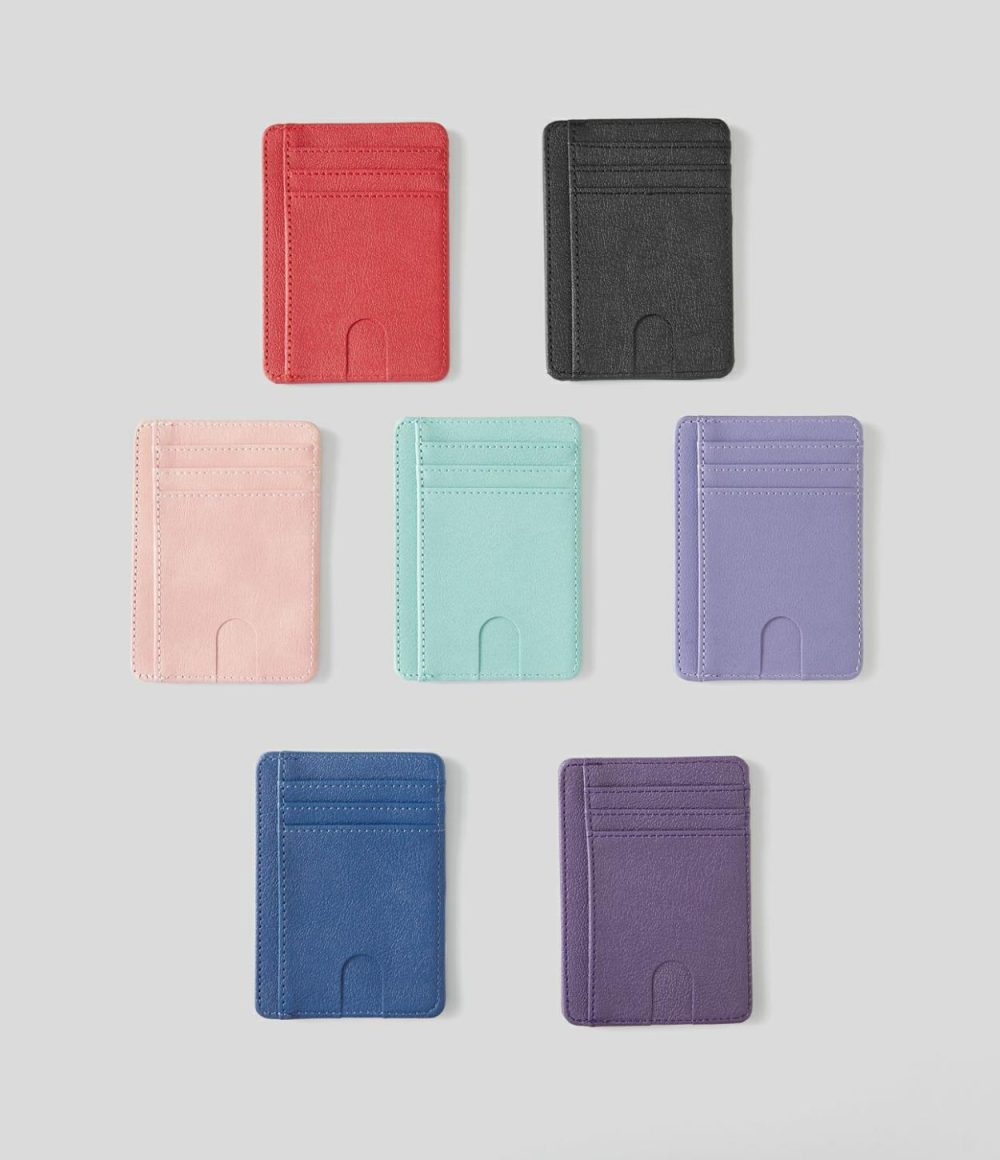 Random Color PU Card Holder  | Womens  Accessories Accessories Accessories