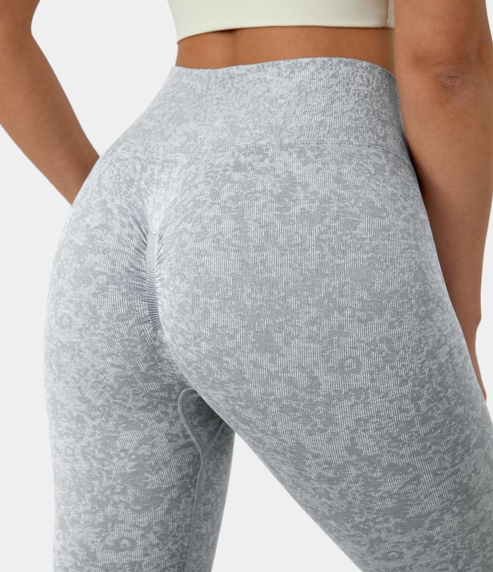 Seamless Flow High Waisted Butt Lifting Yoga Leggings  | Womens  Butt Lifting Leggings Butt Lifting Leggings Butt Lifting Leggings