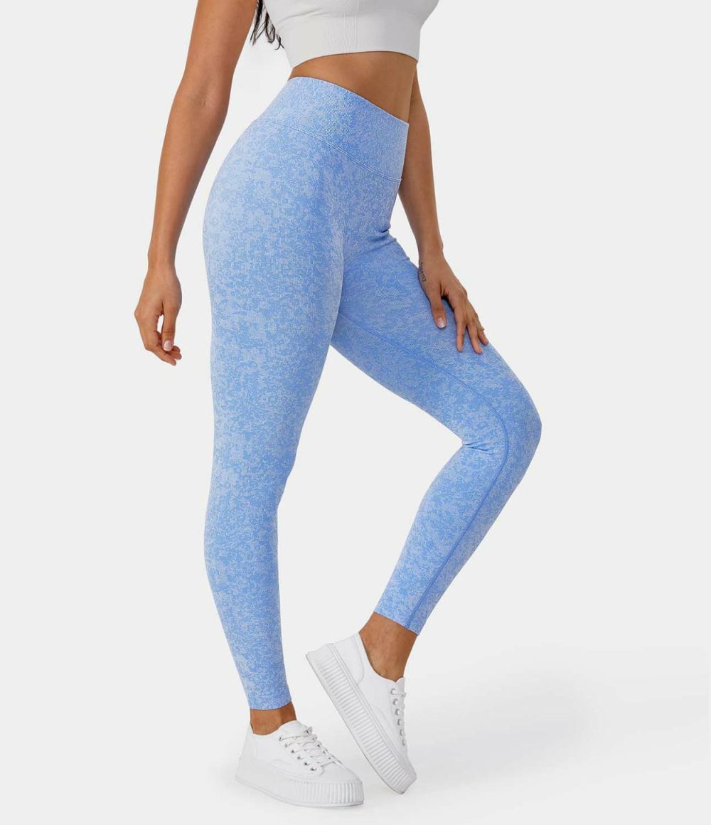 Seamless Flow High Waisted Butt Lifting Yoga Leggings  | Womens  Butt Lifting Leggings Butt Lifting Leggings Butt Lifting Leggings