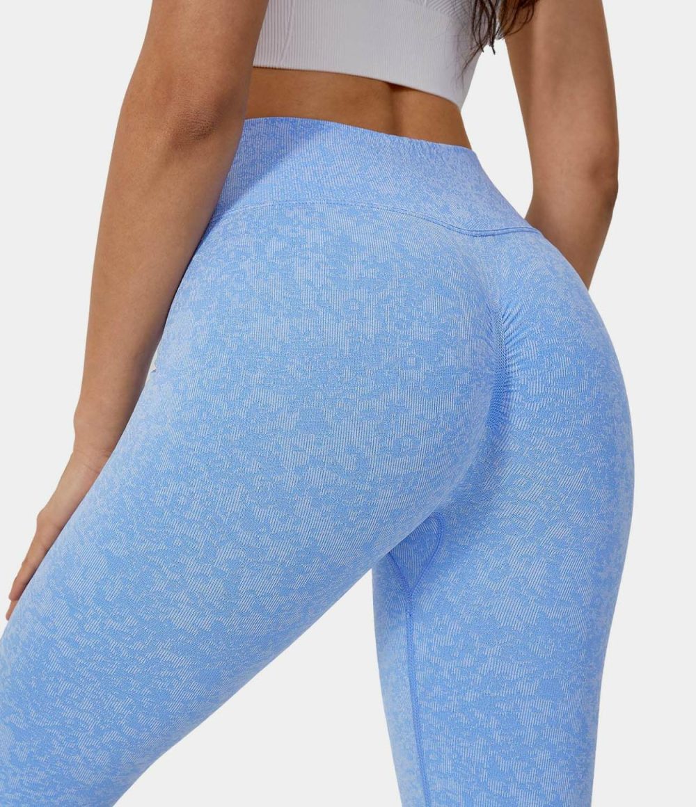 Seamless Flow High Waisted Butt Lifting Yoga Leggings  | Womens  Butt Lifting Leggings Butt Lifting Leggings Butt Lifting Leggings