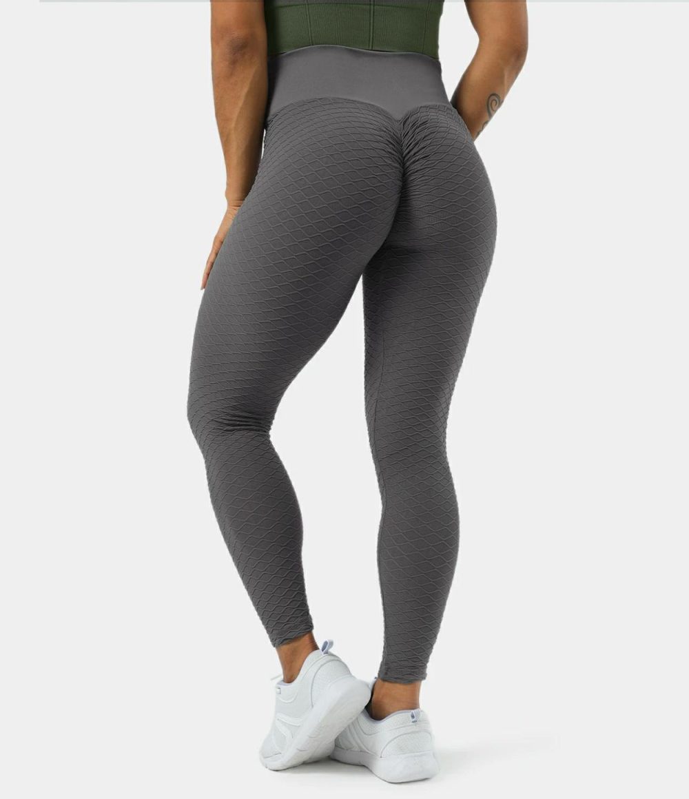 Seamless Flow Mid Rise Crossover Leggings  | Womens  Crossover Leggings Clothing Crossover Leggings