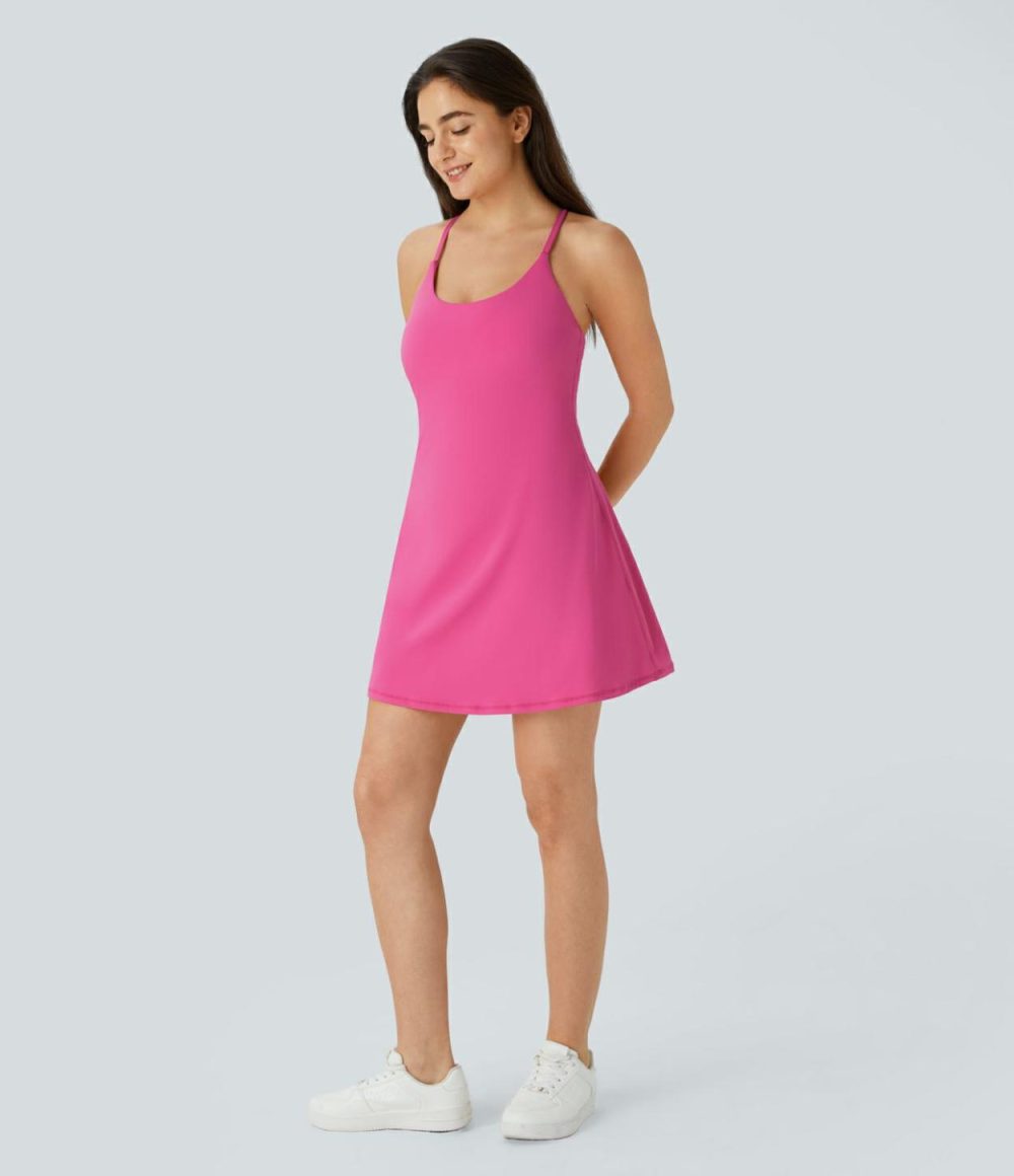 Softlyzero™ Plush Backless Active Dress-Easy Peezy plus Leak Protection Edition  | Womens  Active Dresses Active Dresses Active Dresses