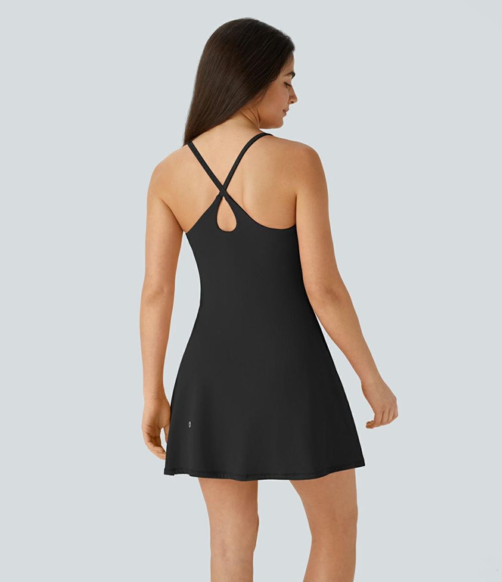 Softlyzero™ Plush Backless Active Dress-Easy Peezy plus Leak Protection Edition  | Womens  Active Dresses Active Dresses Active Dresses