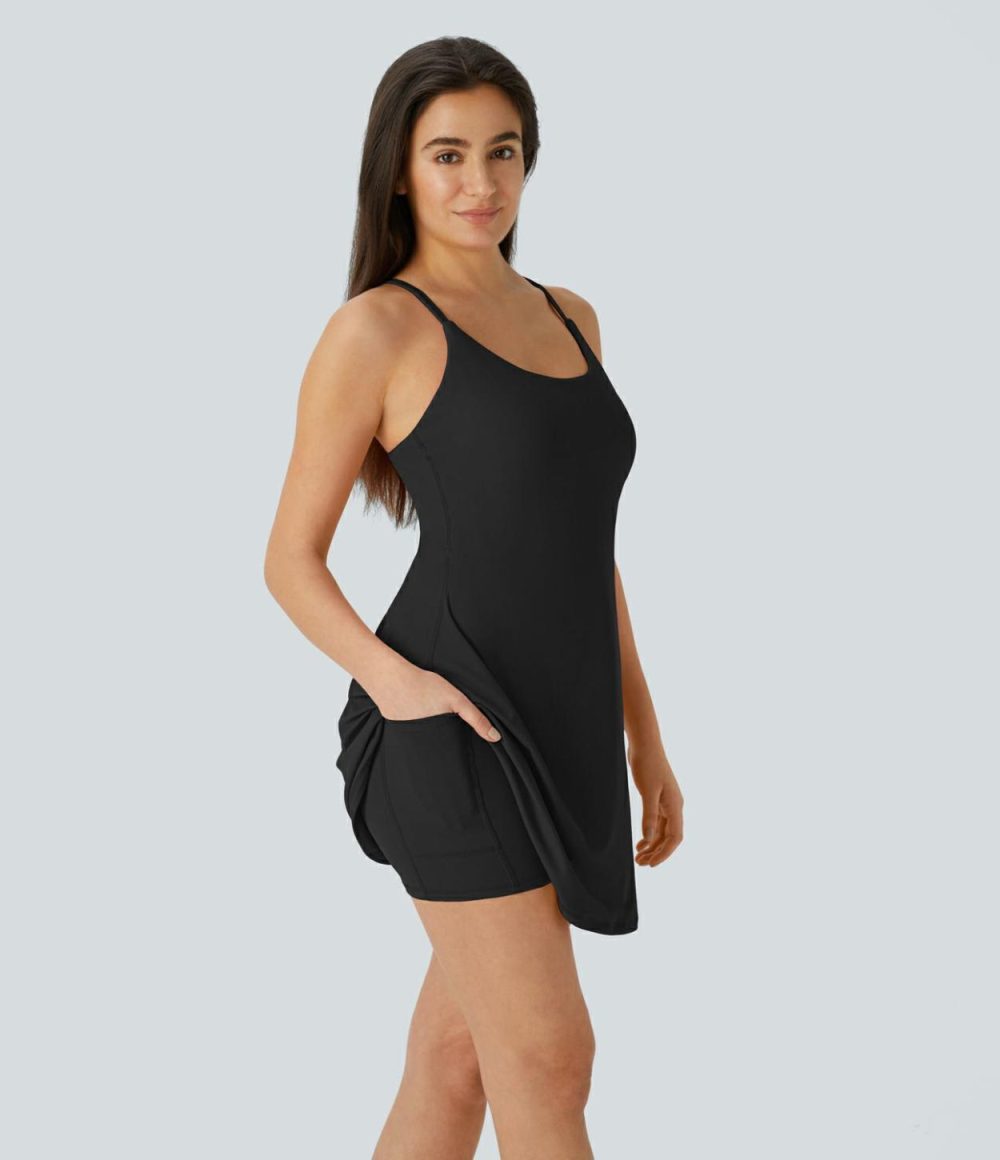 Softlyzero™ Plush Backless Active Dress-Easy Peezy plus Leak Protection Edition  | Womens  Active Dresses Active Dresses Active Dresses