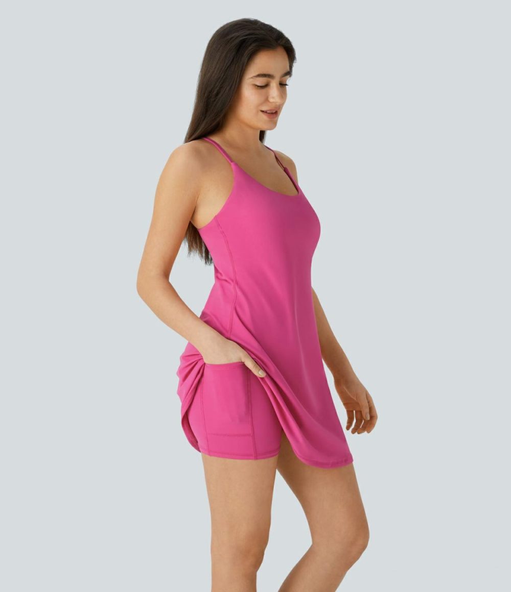 Softlyzero™ Plush Backless Active Dress-Easy Peezy plus Leak Protection Edition  | Womens  Active Dresses Active Dresses Active Dresses