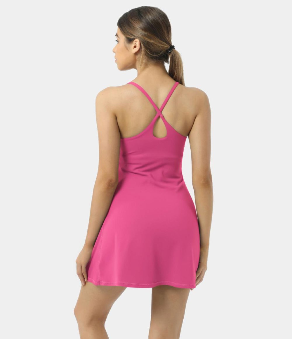 Softlyzero™ Plush Backless Active Dress  | Womens  Active Dresses Active Dresses Active Dresses