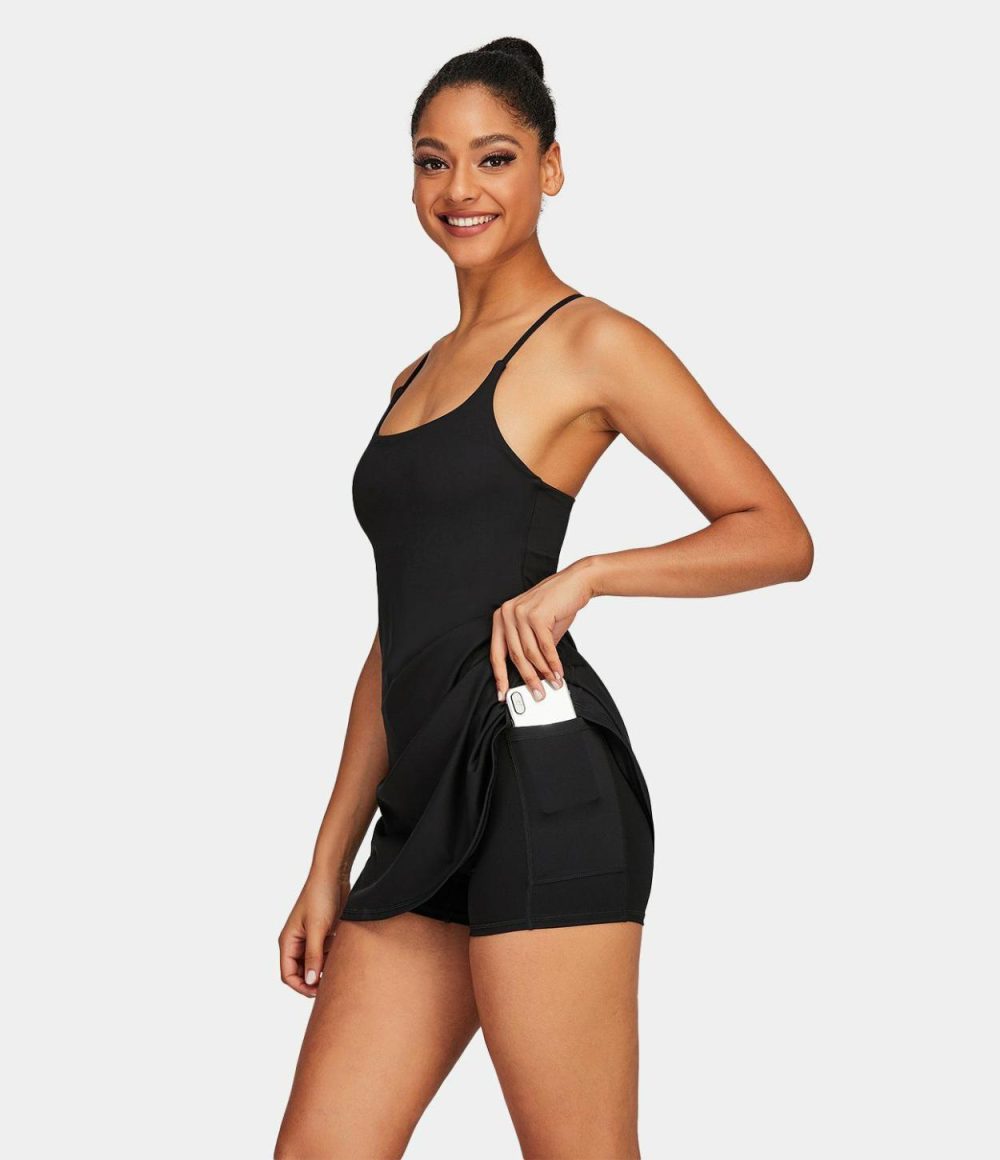 Softlyzero™ Plush Backless Active Dress  | Womens  Active Dresses Active Dresses Active Dresses