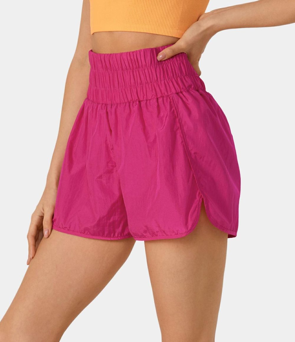 Super High Waisted Split Hem 2-in-1 Casual Shorts 2.5”  | Womens  2.5″ Shorts 2.5" Shorts 2.5" Shorts