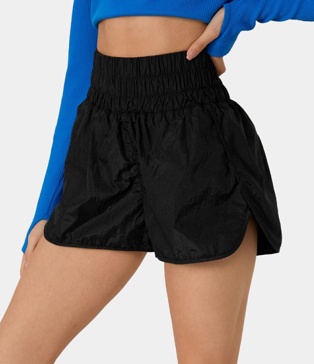 Super High Waisted Split Hem 2-in-1 Casual Shorts 2.5”  | Womens  2.5″ Shorts 2.5" Shorts 2.5" Shorts