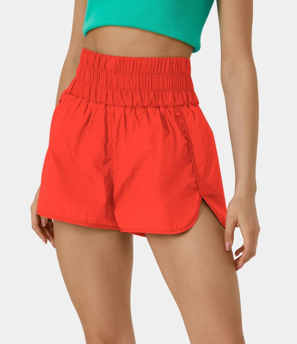 Super High Waisted Split Hem 2-in-1 Casual Shorts 2.5”  | Womens  2.5″ Shorts 2.5" Shorts 2.5" Shorts