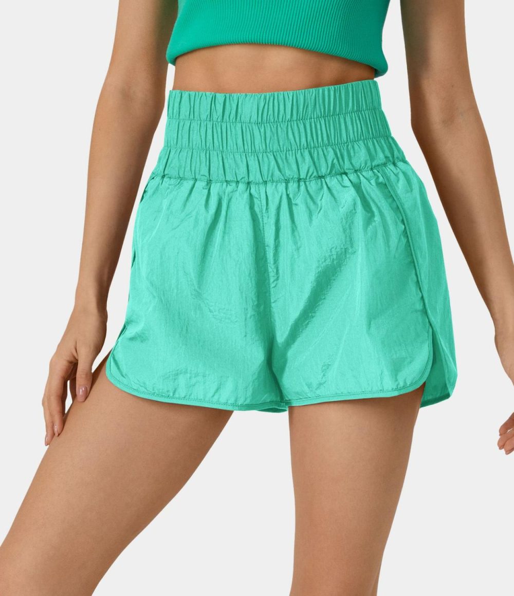 Super High Waisted Split Hem 2-in-1 Casual Shorts 2.5”  | Womens  2.5″ Shorts 2.5" Shorts 2.5" Shorts