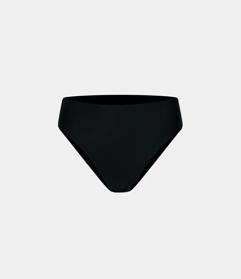 Triangle Bikini Bottom  | Womens  Swimwear Bottoms Clothing Black